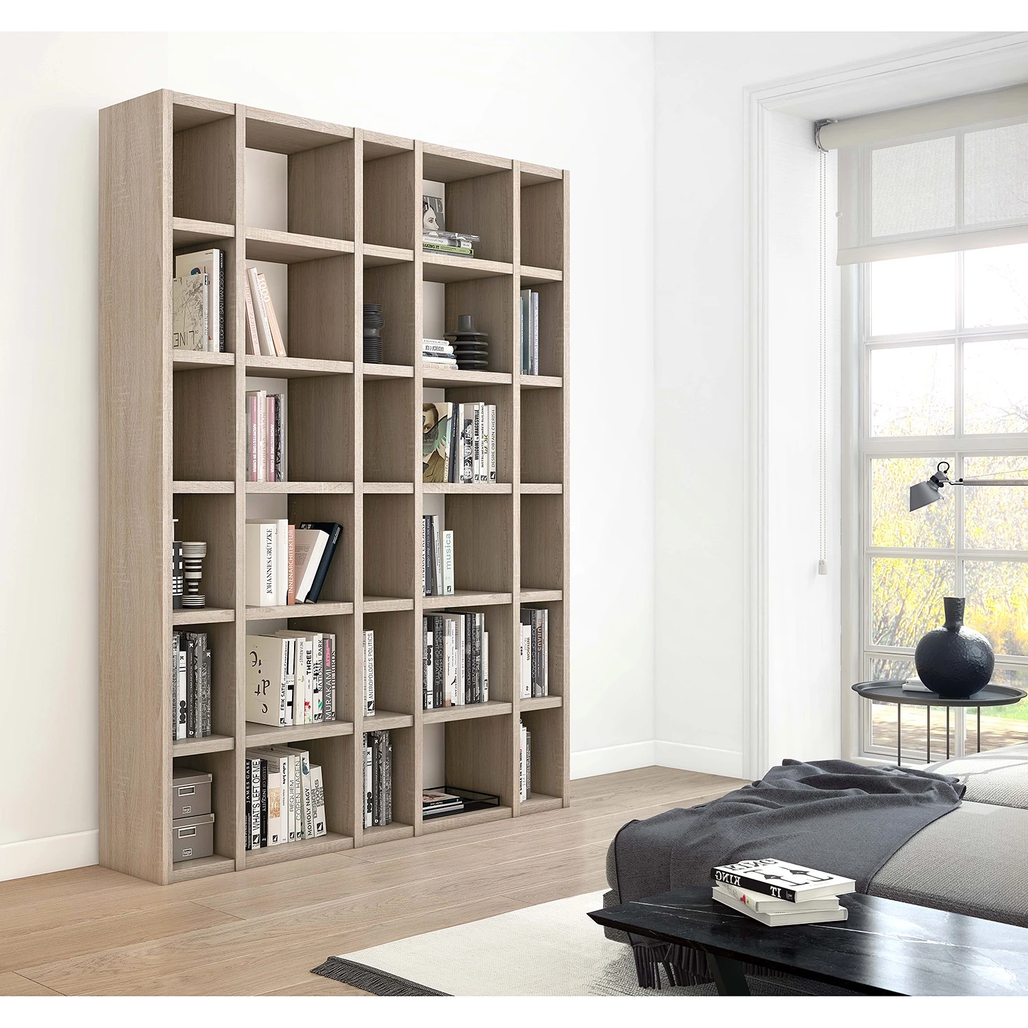 Loftscape Bücherregal Emporior XV - Eiche Sonoma Dekor - Breite: 170 cm 2 Loftscape Bücherregal Emporior XV - Eiche Sonoma Dekor - Breite: 170 cm – Bild 2