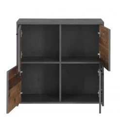 Loftscape Kommode Rison II - Dunkelgrau / Altholz Dekor -Wohnzimmermöbel boutique en ligne 1000272364 210819 07024300045 DETAILS P000000001000272364