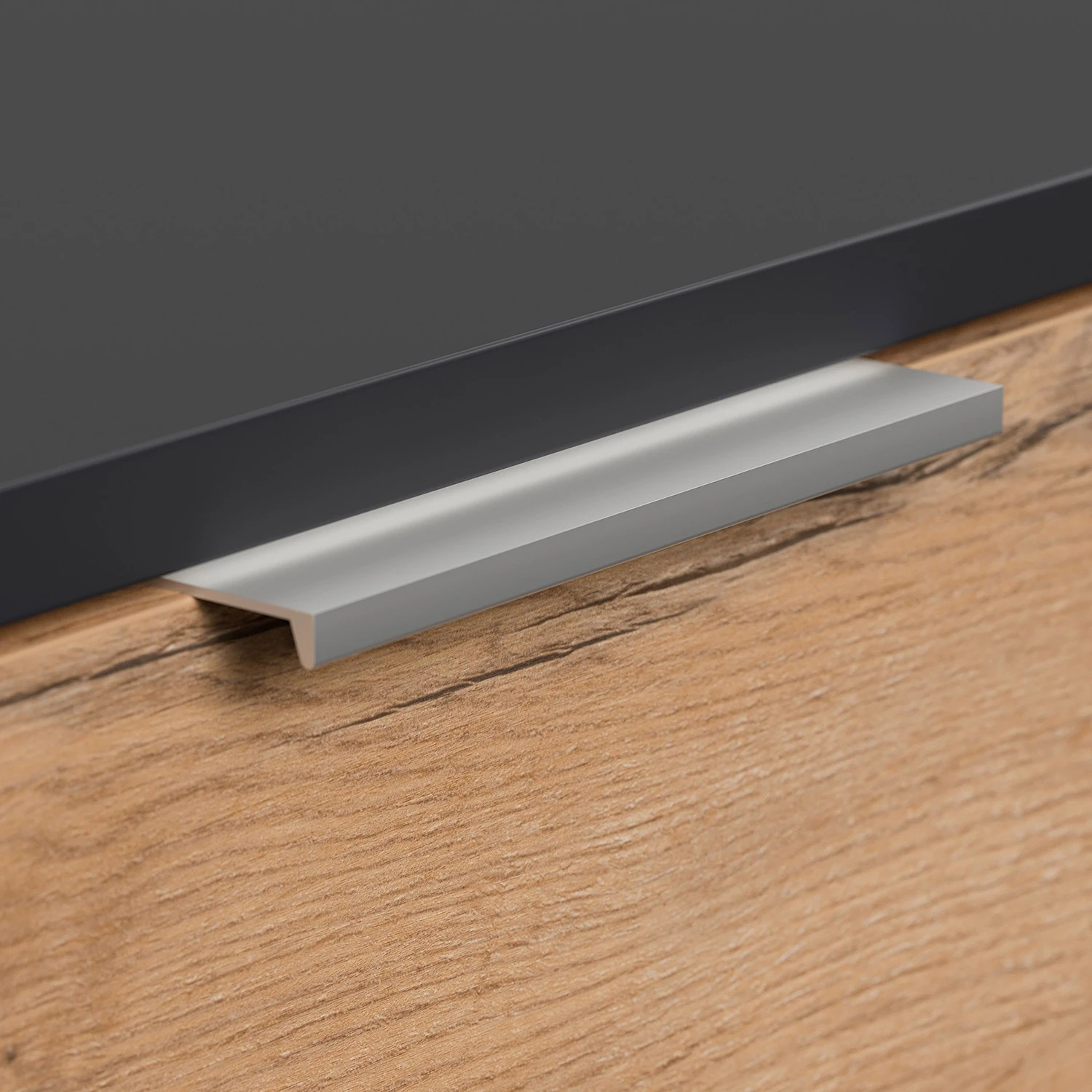 Posseik Kommode Asker II - Eiche Artisan Dekor / Anthrazit - Höhe: 23 cm 8 Posseik Kommode Asker II - Eiche Artisan Dekor / Anthrazit - Höhe: 23 cm – Bild 8