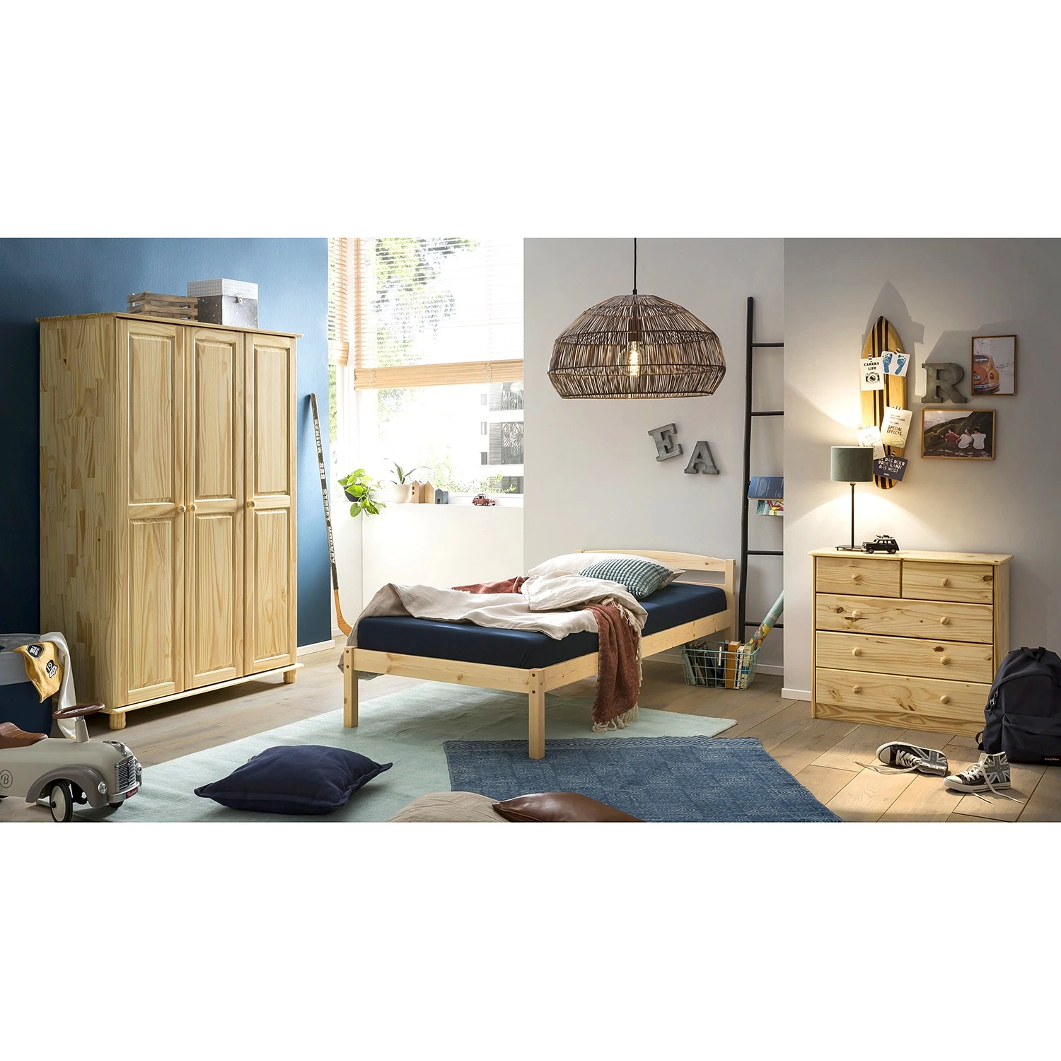 Naturoo Kommode Bekasi III - Kiefer massiv 2 Naturoo Kommode Bekasi III - Kiefer massiv – Bild 2