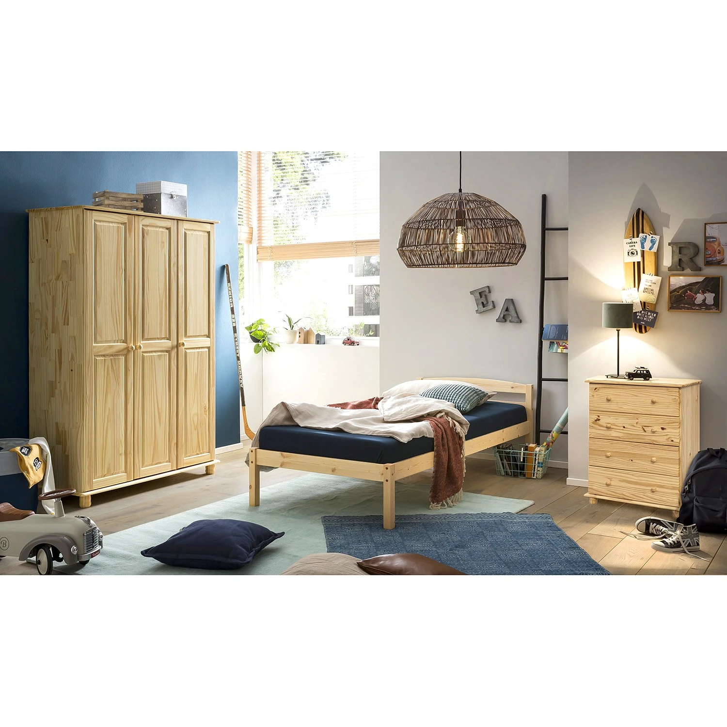 Naturoo Kommode Bekasi IV - Kiefer massiv 2 Naturoo Kommode Bekasi IV - Kiefer massiv – Bild 2