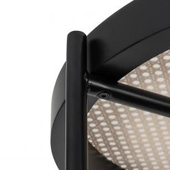 Studio Copenhagen Couchtisch Cyra - Rattan / Metall - Rattan / Schwarz -Wohnzimmermöbel boutique en ligne 1000273445 220420 050 DETAILS P000000001000273445