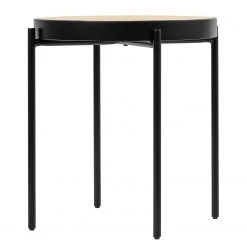 Studio Copenhagen Beistelltisch Cyra - Rattan / Metall - Rattan / Schwarz 8 Studio Copenhagen Beistelltisch Cyra - Rattan / Metall - Rattan / Schwarz -Wohnzimmermöbel boutique en ligne 1000273455 220420 035 DETAILS P000000001000273455