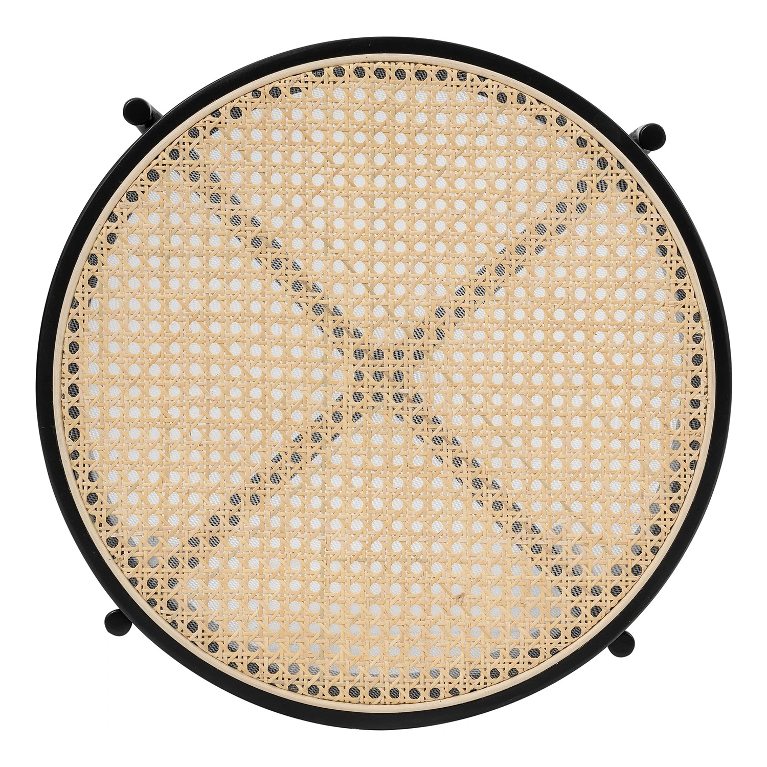 Studio Copenhagen Beistelltisch Cyra - Rattan / Metall - Rattan / Schwarz 5 Studio Copenhagen Beistelltisch Cyra - Rattan / Metall - Rattan / Schwarz – Bild 5