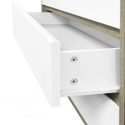 Norrwood Kommode Jano I - Weiß / Eiche Artisan Dekor -Wohnzimmermöbel boutique en ligne 1000273496 210615 13505700047 DETAILS P000000001000273496