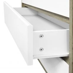 Norrwood Kommode Jano II - Weiß / Eiche Artisan Dekor -Wohnzimmermöbel boutique en ligne 1000273497 210615 13505700038 DETAILS P000000001000273497