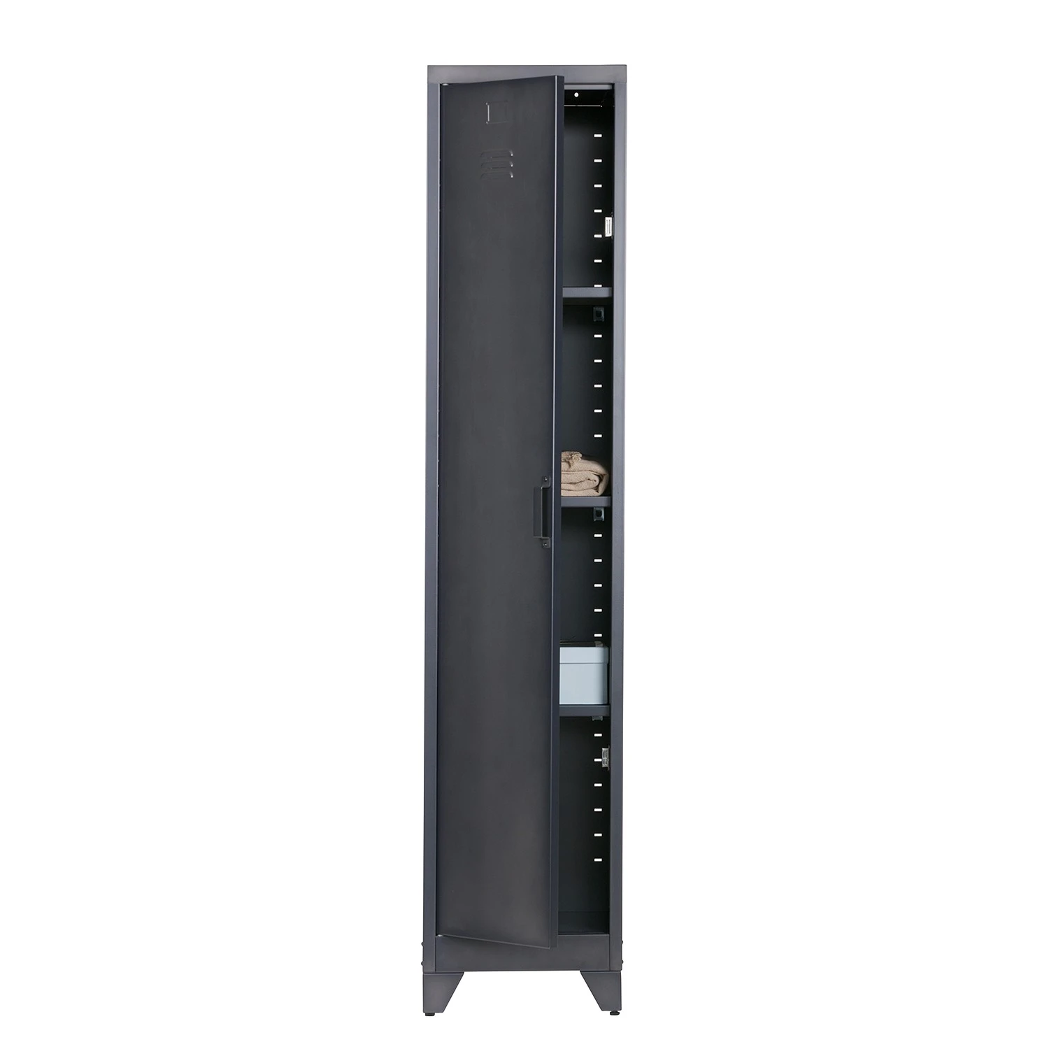 Red Living Schrank Capo II - Metall - Vintage Schwarz 3 Red Living Schrank Capo II - Metall - Vintage Schwarz – Bild 3