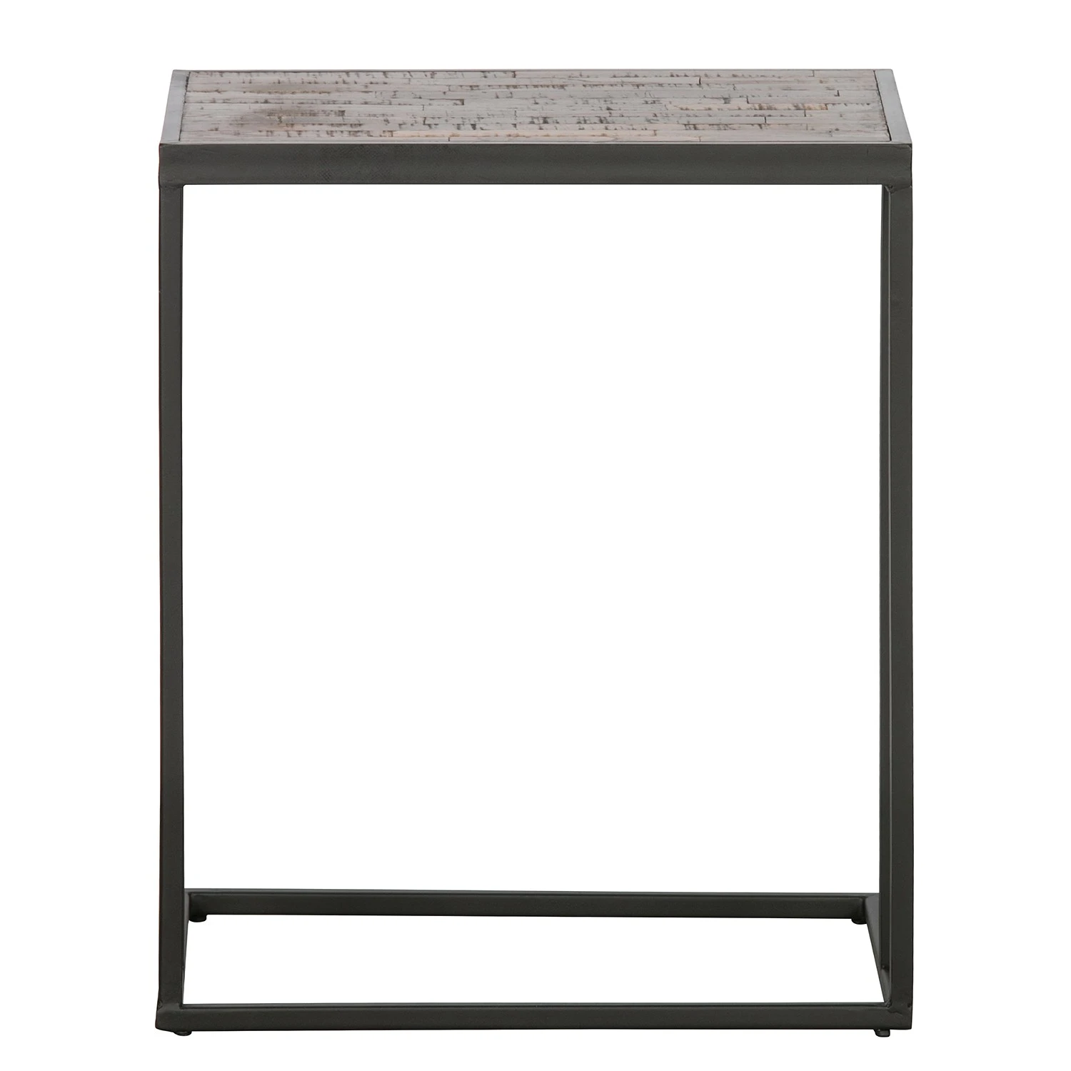 Red Living Beistelltisch Filley II - Altholz Teak / Metall - Teak / Schwarz 4 Red Living Beistelltisch Filley II - Altholz Teak / Metall - Teak / Schwarz – Bild 4