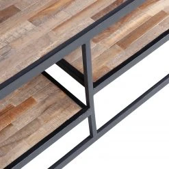 Red Living Couchtisch Filley - Altholz Teak / Metall - Teak / Schwarz -Wohnzimmermöbel boutique en ligne 1000275672 210630 12481600331 DETAILS P000000001000275672