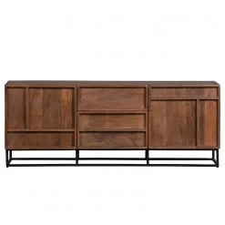 Red Living Sideboard Borro I - Mango massiv / Metall - Mango / Schwarz 10 Red Living Sideboard Borro I - Mango massiv / Metall - Mango / Schwarz -Wohnzimmermöbel boutique en ligne 1000275678 210630 12481800367 DETAILS P000000001000275678