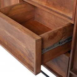 Red Living Sideboard Borro II - Mango massiv / Metall - Mango / Schwarz 12 Red Living Sideboard Borro II - Mango massiv / Metall - Mango / Schwarz -Wohnzimmermöbel boutique en ligne 1000275686 210630 12482400420 DETAILS P000000001000275686