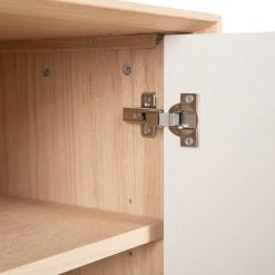 Studio Copenhagen Sideboard Maayka I - Eiche teilmassiv - Mushroom Creme / Eiche Hell -Wohnzimmermöbel boutique en ligne 1000277378 220803 036 DETAILS P000000001000277378