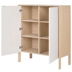 Studio Copenhagen Kommode Maayka - Eiche teilmassiv - Mushroom Creme / Eiche Hell -Wohnzimmermöbel boutique en ligne 1000277379 220729 035 DETAILS P000000001000277379