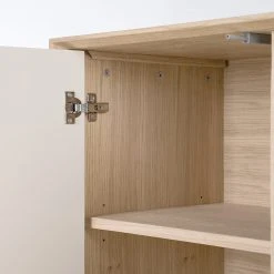 Studio Copenhagen Kommode Maayka - Eiche teilmassiv - Mushroom Creme / Eiche Hell -Wohnzimmermöbel boutique en ligne 1000277379 220729 045 DETAILS P000000001000277379