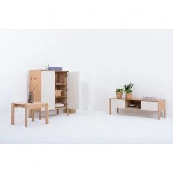 Studio Copenhagen TV-Lowboard Maayka I - Eiche teilmassiv - Mushroom Creme / Eiche Hell -Wohnzimmermöbel boutique en ligne 1000277386 211012 15364900055 MOOD DETAILS P000000001000277386 mood