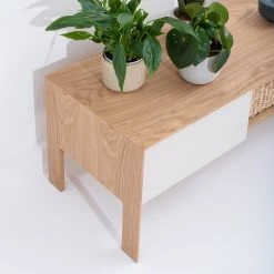 Studio Copenhagen TV-Lowboard Maayka I - Eiche teilmassiv - Mushroom Creme / Eiche Hell -Wohnzimmermöbel boutique en ligne 1000277386 211012 15364900099 DETAILS P000000001000277386