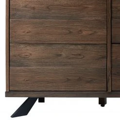 Red Living Sideboard Berck - Echtholzfurnier / Metall - Raucheiche / Schwarz 15 Red Living Sideboard Berck - Echtholzfurnier / Metall - Raucheiche / Schwarz -Wohnzimmermöbel boutique en ligne 1000277640 210706 14081300069 DETAILS P000000001000277640