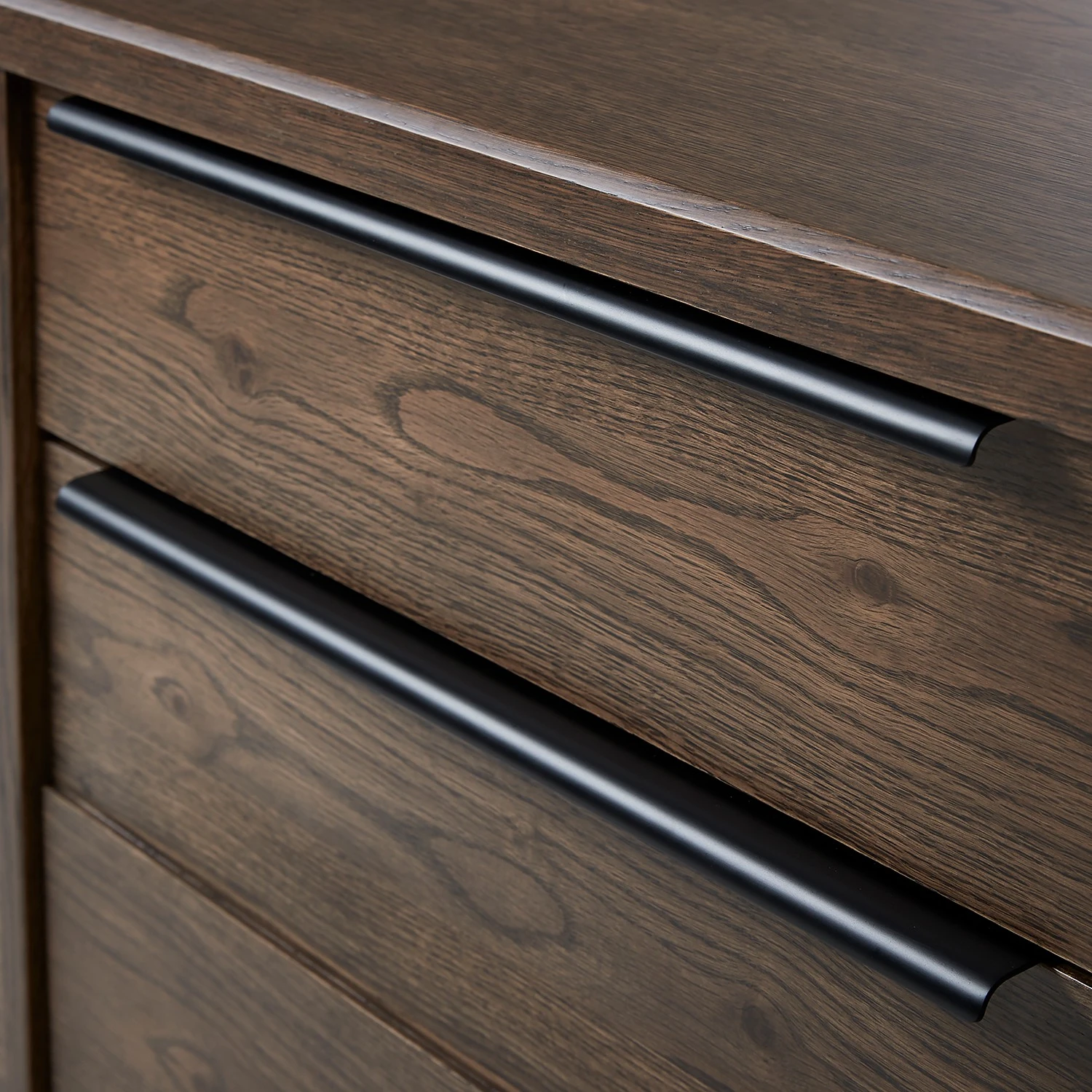 Red Living Sideboard Berck - Echtholzfurnier / Metall - Raucheiche / Schwarz 8 Red Living Sideboard Berck - Echtholzfurnier / Metall - Raucheiche / Schwarz – Bild 8