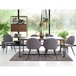 Red Living Regal Ratho - Echtholzfurnier / Metall - Raucheiche / Schwarz -Wohnzimmermöbel boutique en ligne 1000277645 210706 14081600105 MOOD DETAILS P000000001000277645 mood