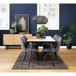 Loftscape Sideboard Charlo - Echtholzfurnier - Eiche / Schwarz -Wohnzimmermöbel boutique en ligne 1000277647 210706 14081700121 MOOD DETAILS P000000001000277647 mood