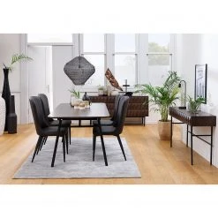 Red Living Sideboard Limes - Eiche massiv / Metall - Eiche Dunkel / Schwarz -Wohnzimmermöbel boutique en ligne 1000277648 210706 14081800129 MOOD DETAILS P000000001000277648 mood