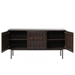 Red Living Sideboard Limes - Eiche massiv / Metall - Eiche Dunkel / Schwarz -Wohnzimmermöbel boutique en ligne 1000277648 210706 14081800131 DETAILS P000000001000277648