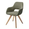 Norrwood Armlehnenstuhl Tristan - Olivgrün