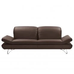 Loftscape Sofa Buin (3-Sitzer) - Echtleder - Echtleder Canela: Schokobraun