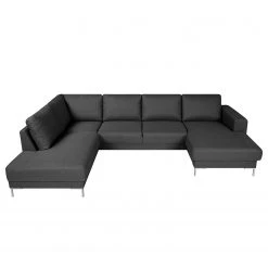 Fredriks Wohnlandschaft Summer Webstoff - Webstoff Mavie: Anthrazit - Longchair davorstehend rechts / Ottomane links 35 Fredriks Wohnlandschaft Summer Webstoff - Webstoff Mavie: Anthrazit - Longchair davorstehend rechts / Ottomane links -Wohnzimmermöbel boutique en ligne 1000279783 211217 13142300572 DETAILS P000000001000279783