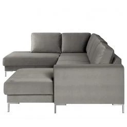 Fredriks Wohnlandschaft Summer Webstoff - Samt Vaia: Grau - Longchair davorstehend rechts / Ottomane links 37 Fredriks Wohnlandschaft Summer Webstoff - Samt Vaia: Grau - Longchair davorstehend rechts / Ottomane links -Wohnzimmermöbel boutique en ligne 1000279791 211217 13142800656 DETAILS P000000001000279791