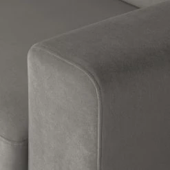 Fredriks Wohnlandschaft Summer Webstoff - Samt Vaia: Grau - Longchair davorstehend rechts / Ottomane links 43 Fredriks Wohnlandschaft Summer Webstoff - Samt Vaia: Grau - Longchair davorstehend rechts / Ottomane links -Wohnzimmermöbel boutique en ligne 1000279791 211217 13143000722 DETAILS P000000001000279791