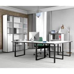 Fredriks Regal Kendrick - Weiß / Grau -Wohnzimmermöbel boutique en ligne 1000280692 210813 08155100258 MOOD DETAILS P000000001000280692 mood