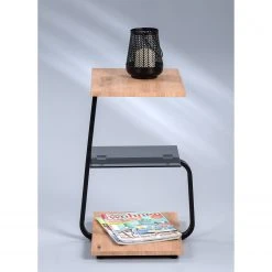 Loftscape Beistelltisch Argy - Braun / Schwarz -Wohnzimmermöbel boutique en ligne 1000280711 210720 06390400003 MOOD DETAILS P000000001000280711 mood