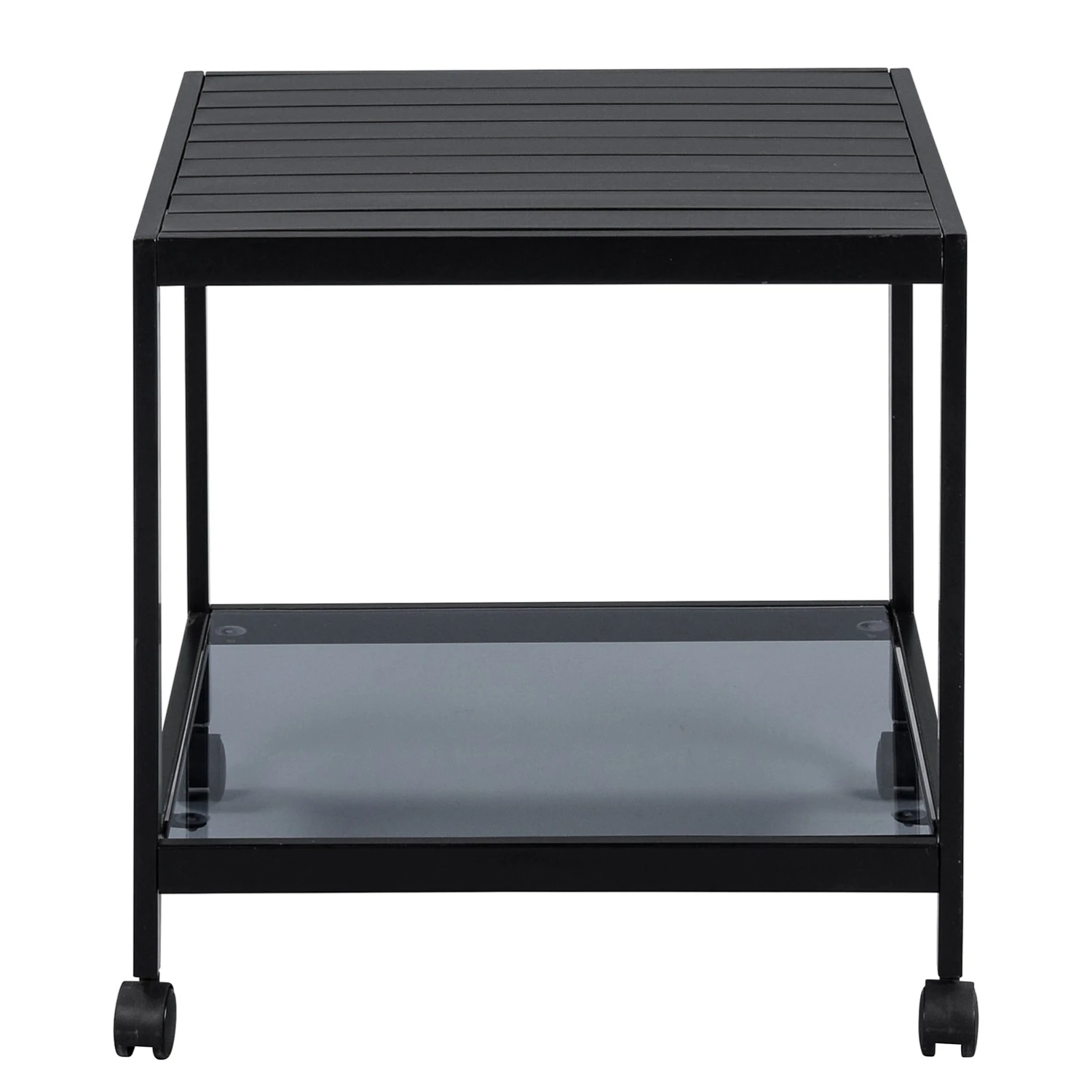 Loftscape Couchtisch Talsi - Metall / Glas - Schwarz 5 Loftscape Couchtisch Talsi - Metall / Glas - Schwarz – Bild 5