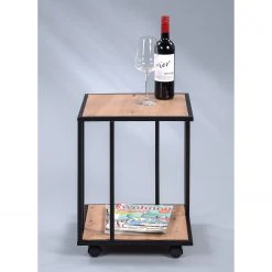 Red Living Beistelltisch Parap - Braun / Schwarz -Wohnzimmermöbel boutique en ligne 1000280729 210720 06482600053 MOOD DETAILS P000000001000280729 mood