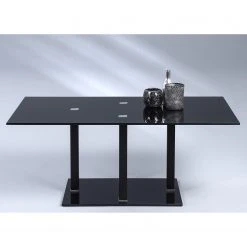 Loftscape Couchtisch Narva - Glas / Metall - Schwarz -Wohnzimmermöbel boutique en ligne 1000280745 210720 06493700076 MOOD DETAILS P000000001000280745 mood