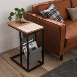 Ars manufacti Beistelltisch Montverde III - Eiche massiv / Metall - Eiche -Wohnzimmermöbel boutique en ligne 1000281307 220126 061238000020 MOOD DETAILS P000000001000281307 mood