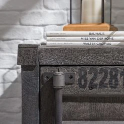 Wolf-Möbel Nachtkommode Container II - Akazie Grau -Wohnzimmermöbel boutique en ligne 1000281789 220728 025 MOOD DETAILS P000000001000281789 mood