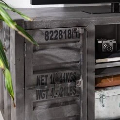 Wolf-Möbel TV-Lowboard Container I - Akazie massiv - Akazie Grau -Wohnzimmermöbel boutique en ligne 1000281798 220621 025 MOOD DETAILS P000000001000281798 mood