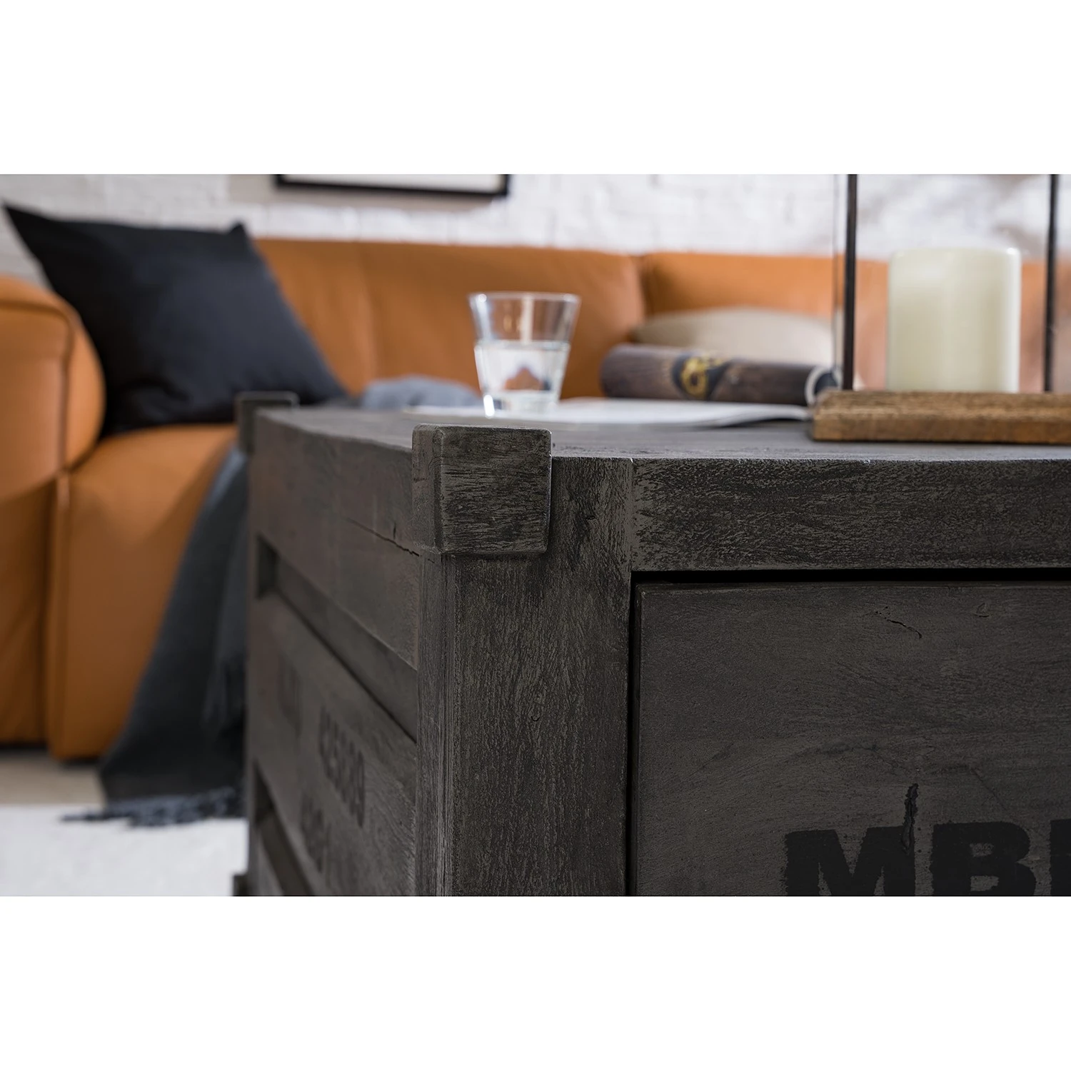 Wolf-Möbel Couchtisch Container I - Akazie Grau 7 Wolf-Möbel Couchtisch Container I - Akazie Grau – Bild 7