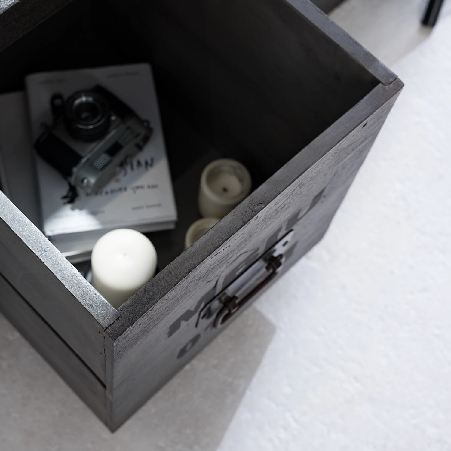 Wolf-Möbel Couchtisch Container I - Akazie Grau 12 Wolf-Möbel Couchtisch Container I - Akazie Grau – Bild 12