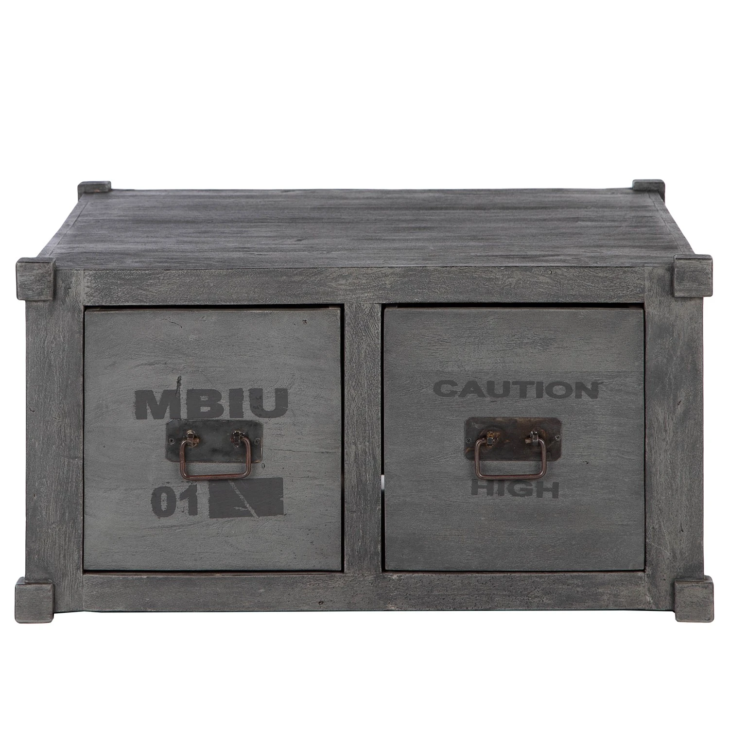 Wolf-Möbel Couchtisch Container I - Akazie Grau 3 Wolf-Möbel Couchtisch Container I - Akazie Grau – Bild 3