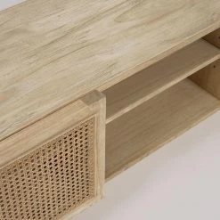 Loftscape TV-Lowboard Risley - Mindi massiv / Rattan -Wohnzimmermöbel boutique en ligne 1000282689 210729 06153500047 DETAILS P000000001000282689