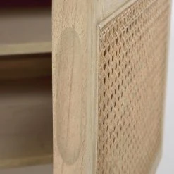 Loftscape TV-Lowboard Risley - Mindi massiv / Rattan -Wohnzimmermöbel boutique en ligne 1000282689 210729 06153500049 DETAILS P000000001000282689