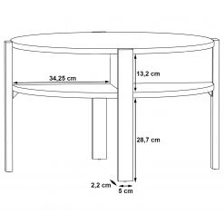 Loftscape Couchtisch Nab - Eiche Sonoma Dekor 9 Loftscape Couchtisch Nab - Eiche Sonoma Dekor -Wohnzimmermöbel boutique en ligne 1000282756 211124 133513000519 SKETCH DETAILS P000000001000282756 sketch