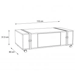 Red Living Couchtisch Weta - Altholz Dekor / Schwarz -Wohnzimmermöbel boutique en ligne 1000282757 211124 133514000523 SKETCH DETAILS P000000001000282757 sketch
