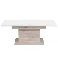 Loftscape Couchtisch Sander - Hochglanz Weiß / Sandeiche Dekor -Wohnzimmermöbel boutique en ligne 1000282760 211124 13351400095 DETAILS P000000001000282760