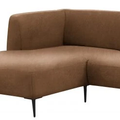 Ponsel Polstermöbel Ecksofa Colon I - Microfaser Ida: Braun - Longchair davorstehend links - Keine Funktion -Wohnzimmermöbel boutique en ligne 1000283311 220330 080 DETAILS P000000001000283311