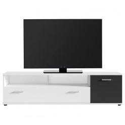 Fredriks TV-Lowboard Chippewa - Weiß / Schwarz -Wohnzimmermöbel boutique en ligne 1000283844 210805 14243800152 DETAILS P000000001000283844