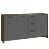Fredriks Sideboard Edgeworth - Altholz Dekor / Anthrazit